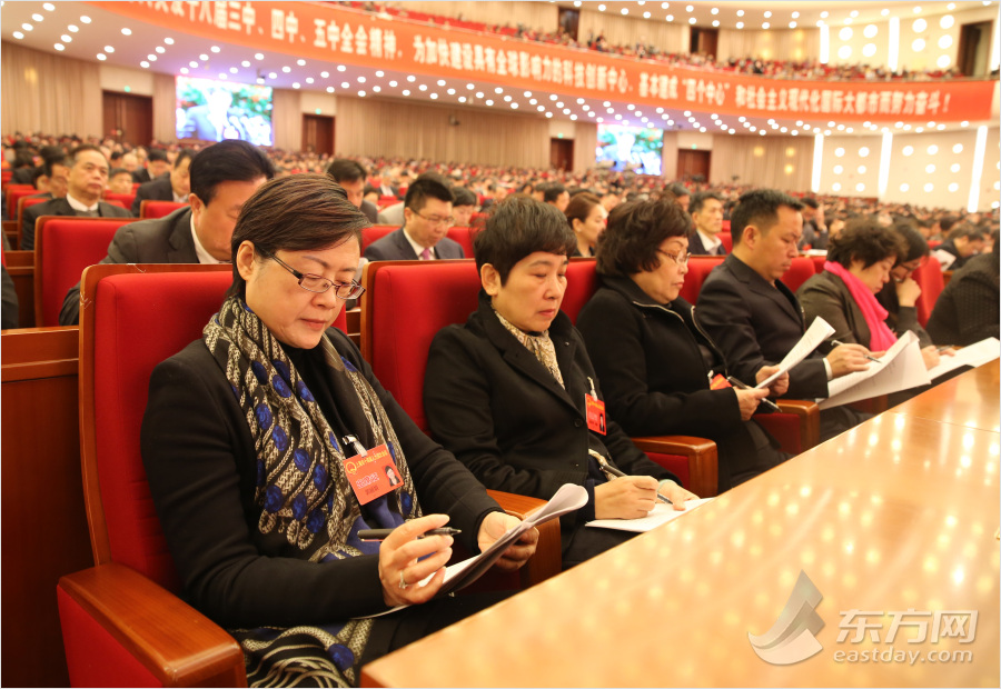 Fourth session of 14th Shanghai Municipal People’s Congress opens (6)