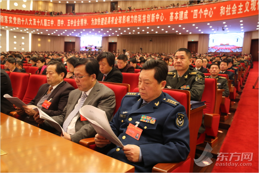Fourth session of 14th Shanghai Municipal People’s Congress opens (7)