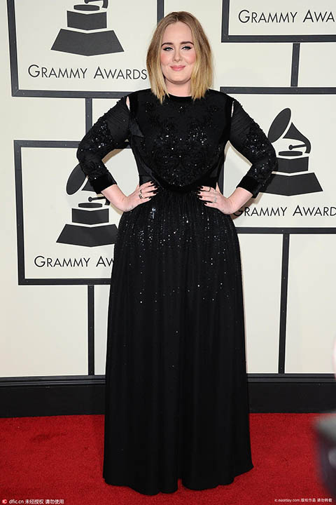 Red carpet for 58th Grammy Awards (3)