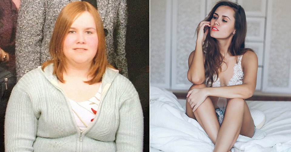 Russian girl shot to fame over the Internet after losing weight 