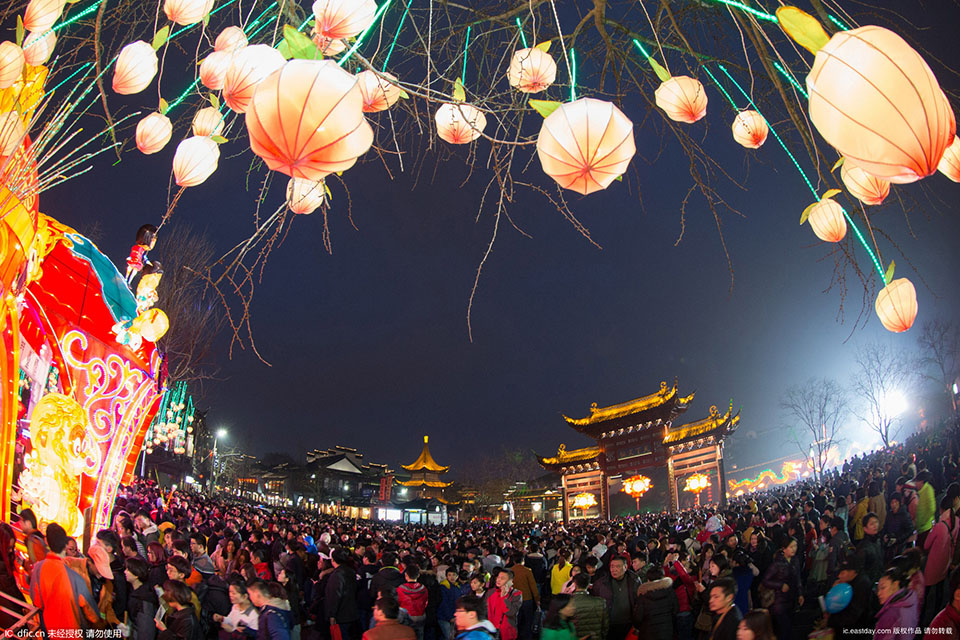 2016 Lantern Festival Of Nanjing Confucius Temple Eastday