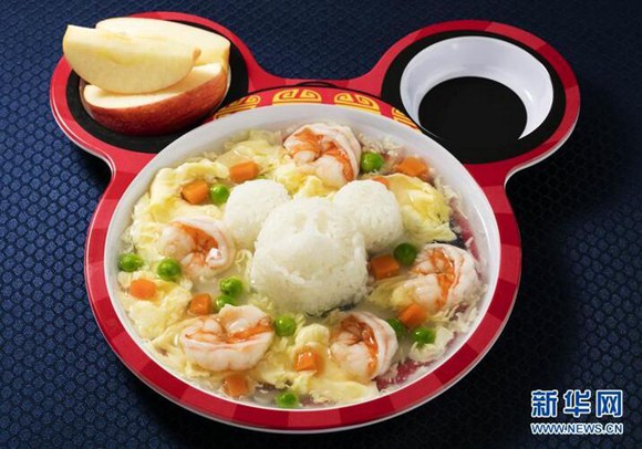 When Mickey Mouse meets Chinese cuisine: Disneyland
