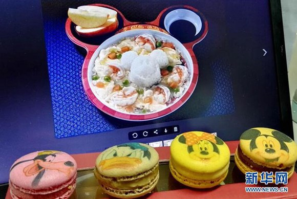 When Mickey Mouse meets Chinese cuisine: Disneyland