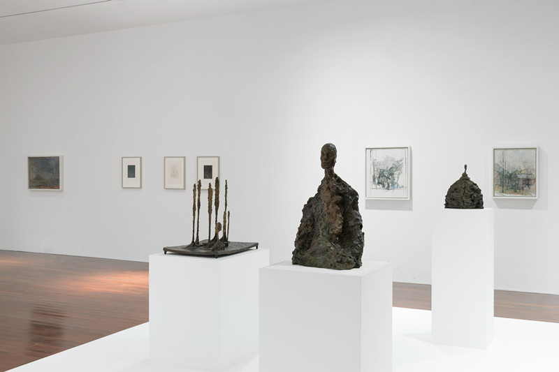 Giacometti: Gaze of Slim Sculptures