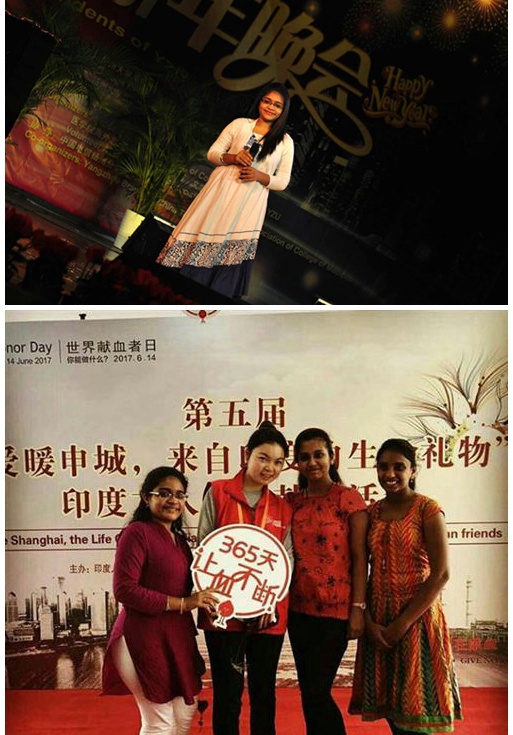 中英双语 Indian girl: I wish to be a doctor in China