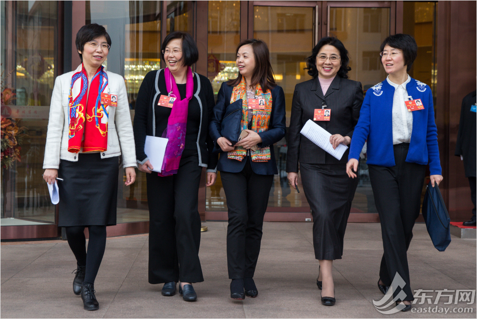 Female deputies on NPC and CPPCC