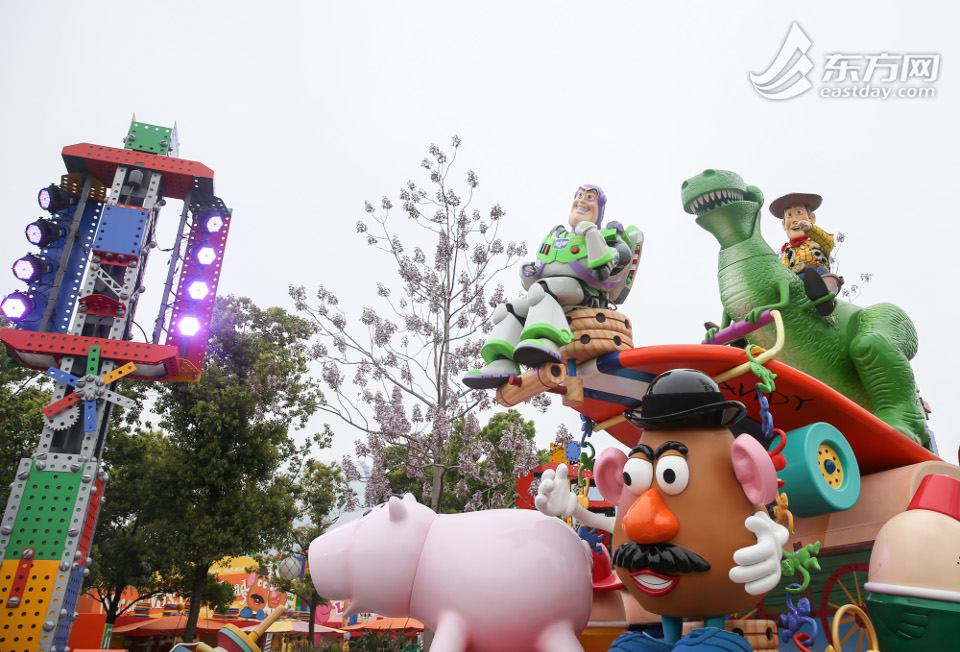 A glimpse of Toy Story Land at Shanghai Disneyland 