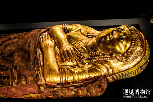 Egypt’s golden mummies land in Shanghai