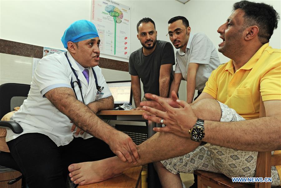 Pic story: Yemeni doctor