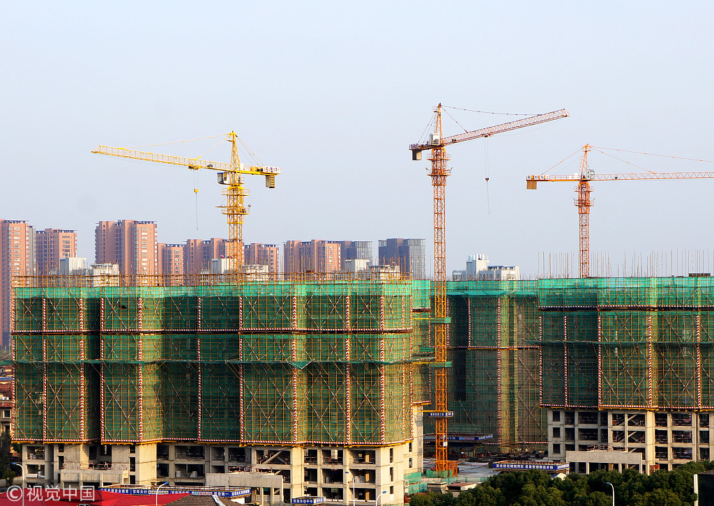 China's construction industry on rapid growth si