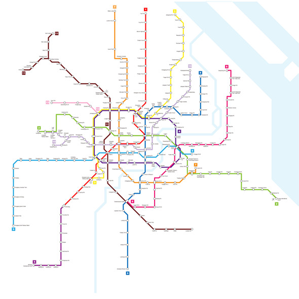 Shanghai Metro Lines-Eastday
