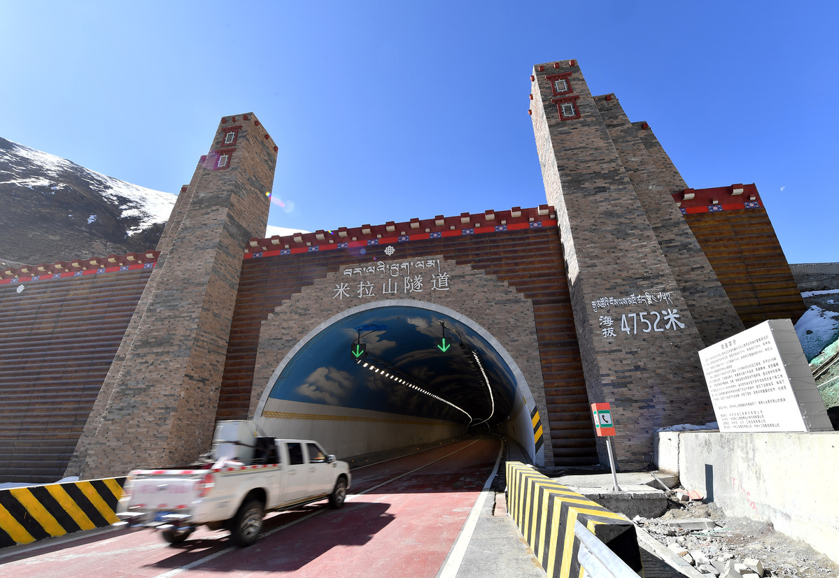 World's highest highway tunnel open to traffic in